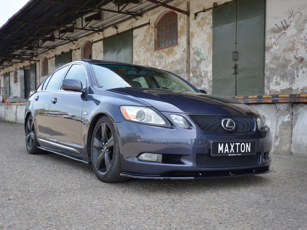 Maxton Design Gloss Black / No Front Splitter V.1 Lexus GS MK3 2005-2007 Maxton Design SR