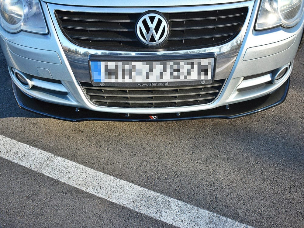 Maxton Design Gloss Black / No Front Splitter V.1 VW EOS 2005-2010 Maxton Design SR