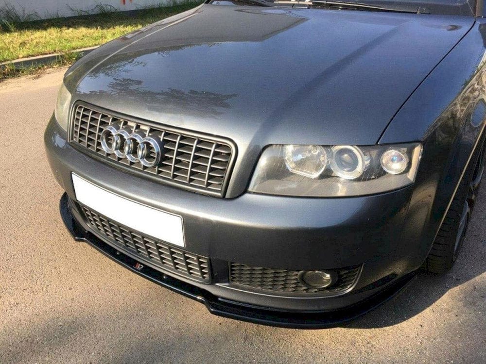 Maxton Design Gloss Black / No Front Splitter V.2 Audi A4 S-Line B6 Maxton Design SR