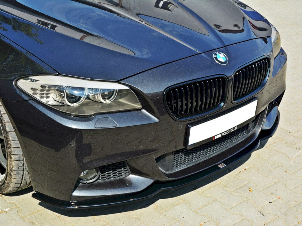 Maxton Design Gloss Black / No Front Splitter V.2 Bmw 5 F10/F11 M-sport 2011-2016 Maxton Design SR