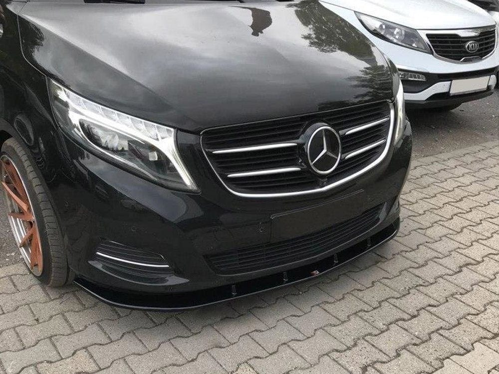 Maxton Design Gloss Black / No Front Splitter V.2 Mercedes V-Class W447 Maxton Design SR