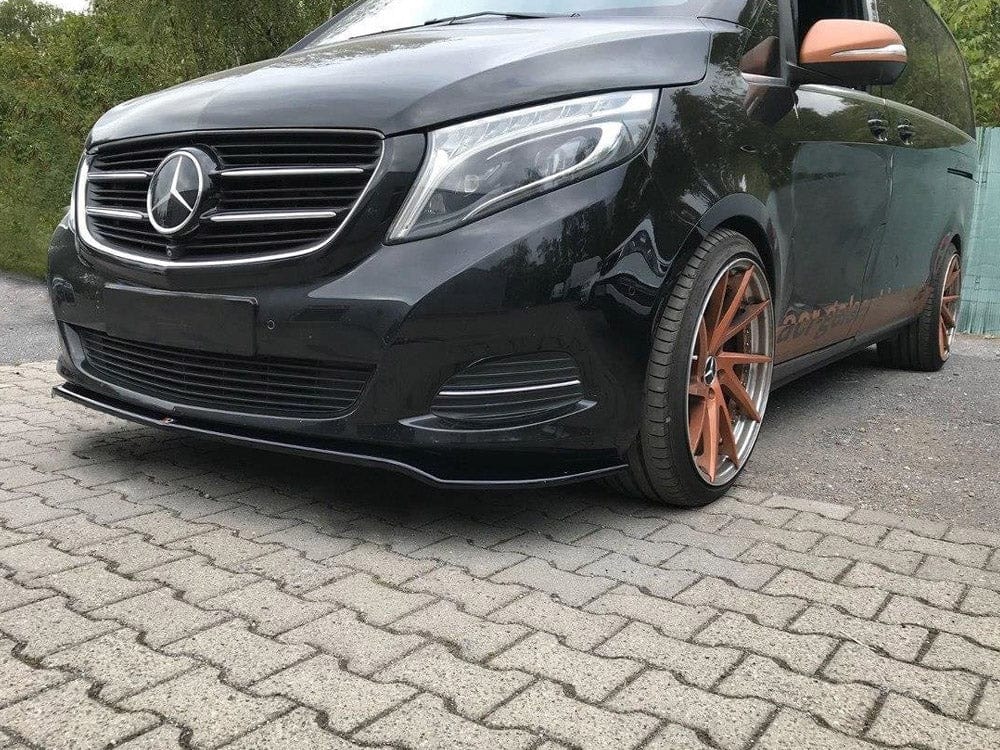 Maxton Design Gloss Black / No Front Splitter V.3 Mercedes V-Class W447 Maxton Design SR