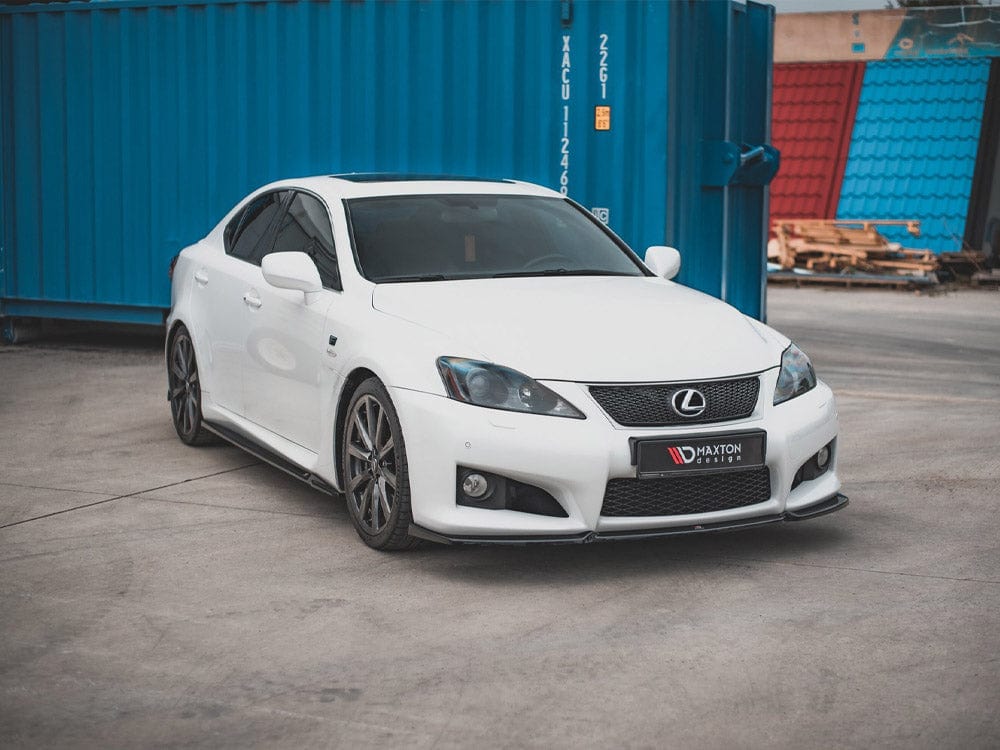 Maxton Design Gloss Black / No Front Splitter V1 Lexus IS F MK2 2007-2013 Maxton Design SR