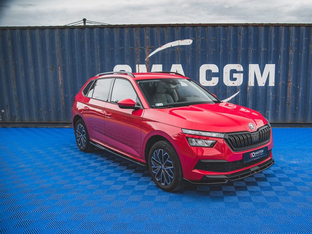 Maxton Design Gloss Black / No Front Splitter V1 Skoda Kamiq 2019- Maxton Design SR