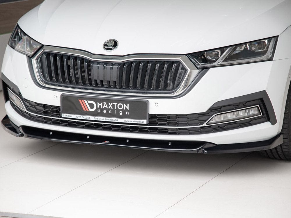 Maxton Design Gloss Black / No Front Splitter V1 Skoda Octavia MK4 2019- Maxton Design SR