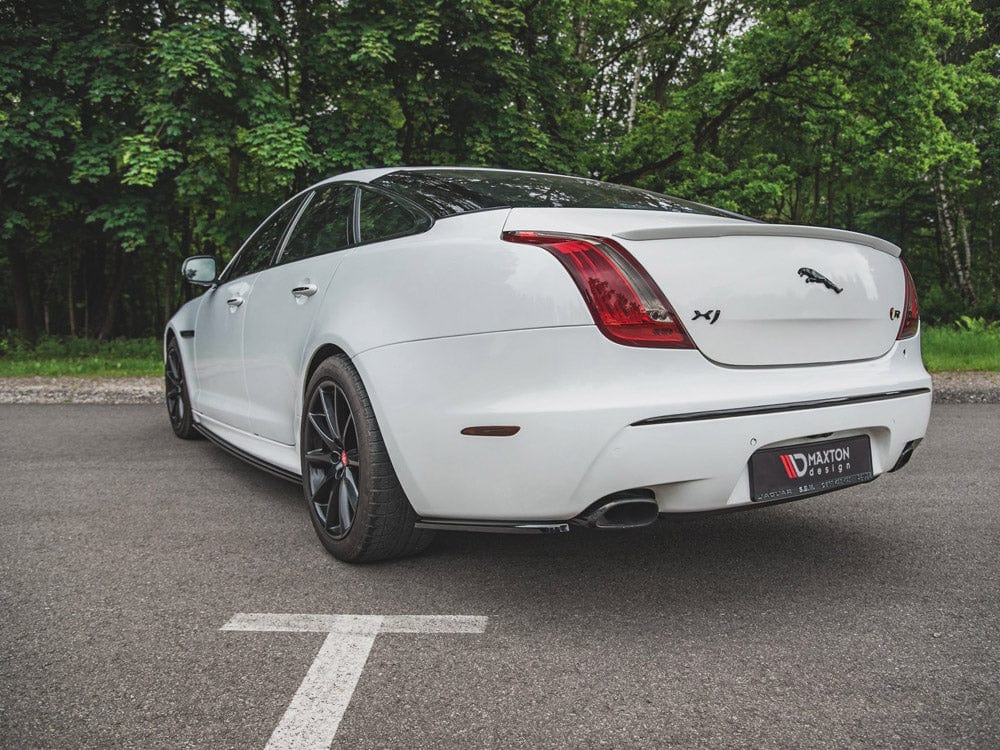 Maxton Design Gloss Black / No Rear Side Splitters Jaguar XJ X351 Facelift 2015-2019 Maxton Design SR