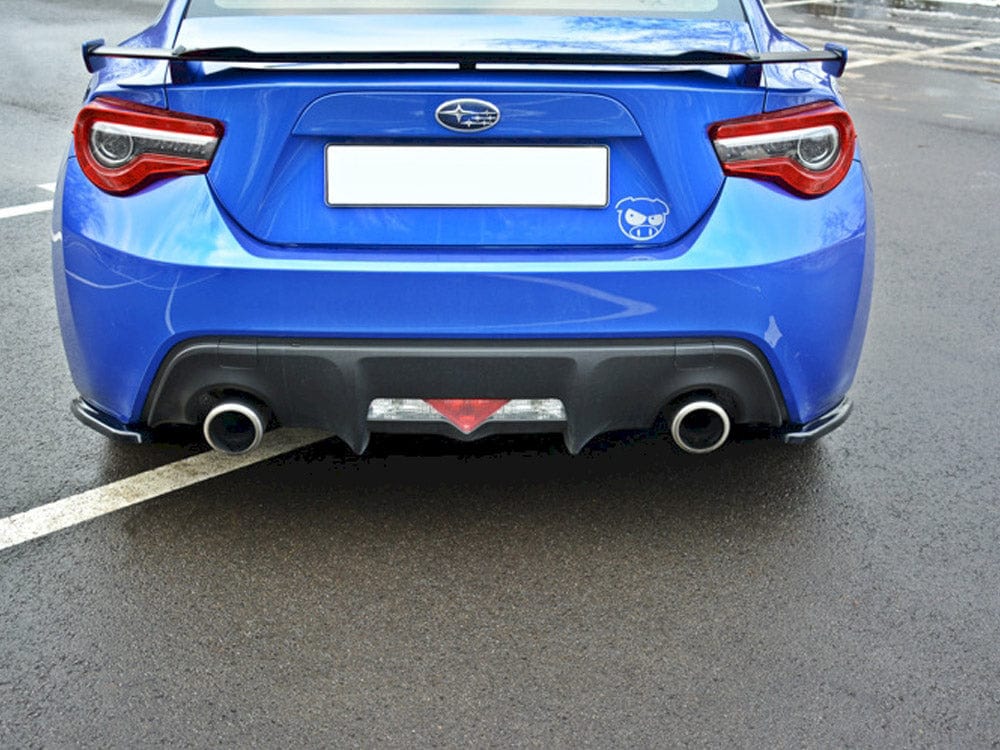 Maxton Design Gloss Black / No Rear Side Splitters V.1 Subaru BRZ Facelift 2017-2020 Maxton Design SR