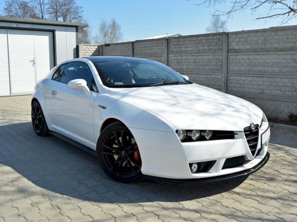 Maxton Design Gloss Black / No Side Skirts Diffusers Alfa Romeo Breara 2005-2010 Maxton Design SR