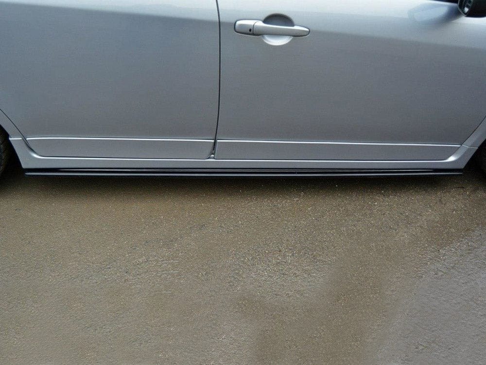 Maxton Design Gloss Black / No Side Skirts Diffusers Mazda 6 MK1 MPS 2006-2007 Maxton Design SR