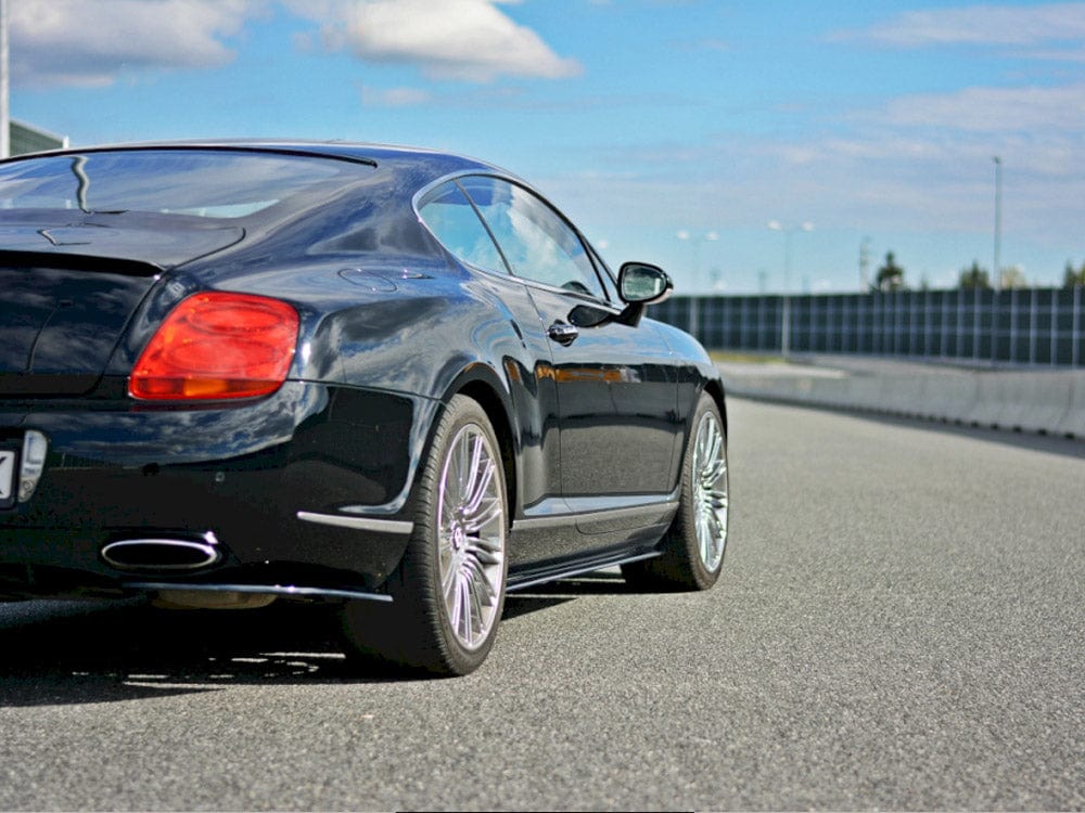 Maxton Design Gloss Black / No Side Skirts Splitters Bentley Continental GT 2009-12 Maxton Design SR