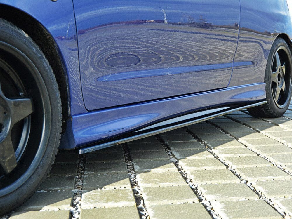 Maxton Design Gloss Black / No Side Skirts Splitters Seat Ibiza MK2 Cupra Facelift 1999-2002 Maxton Design SR