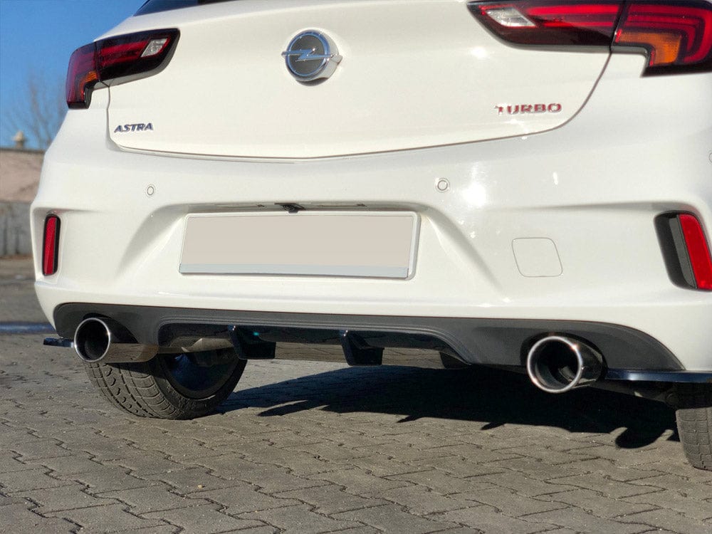 Maxton Design Gloss Black Rear Diffuser Opel / Vauxhall Astra K OPC-Line / VX-Line 2015-2019 Maxton Design SR