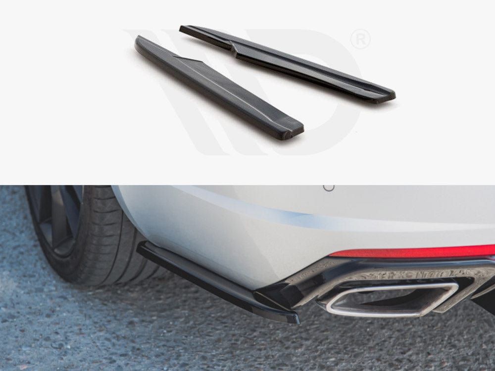Maxton Design Gloss Black Rear Side Diffusers V.2 Skoda Octavia VRS MK3/MK3.5 Hatchback/ Estate Maxton Design SR