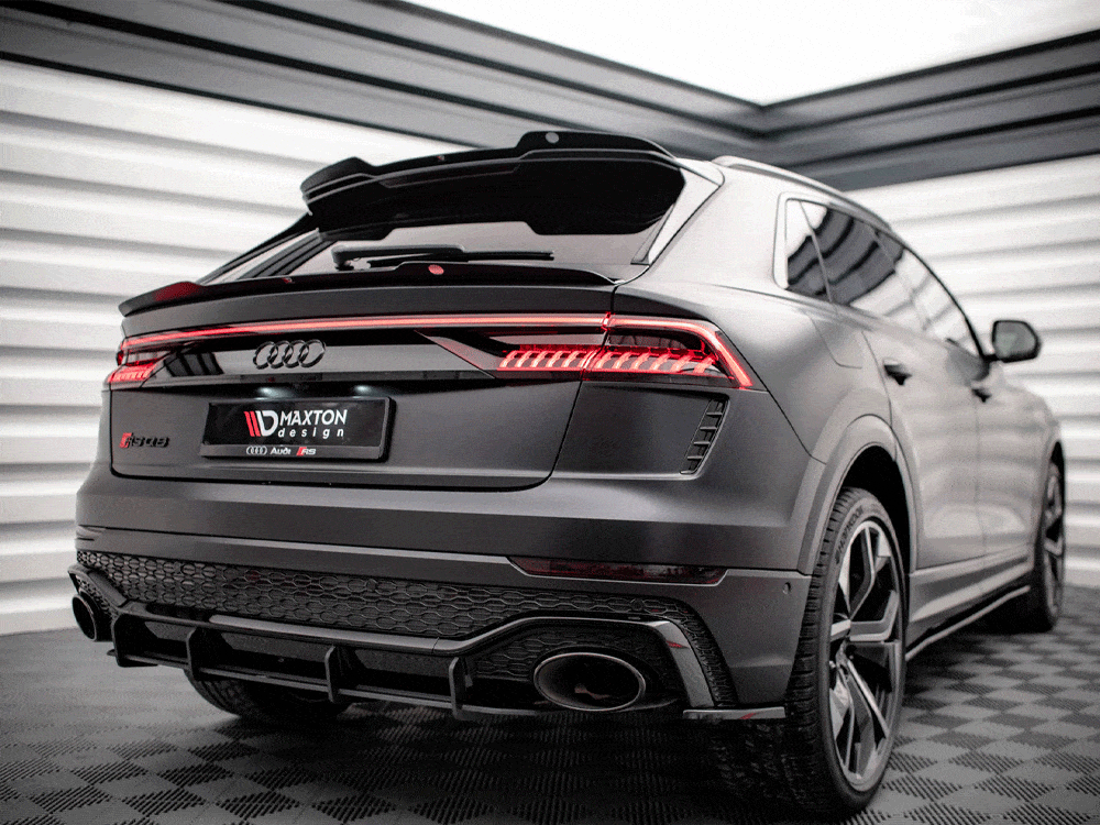 Maxton Design Gloss Black Rear Side Splitters Audi RSQ8 Mk1 Maxton Design SR