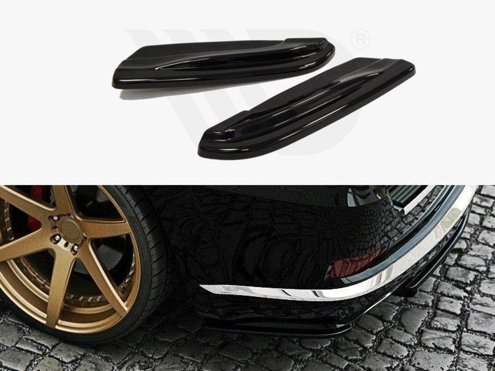 Maxton Design Gloss Black Rear Side Splitters JEEP Grand Cherokee WK2 Summit (Facelift) 2014- Maxton Design SR