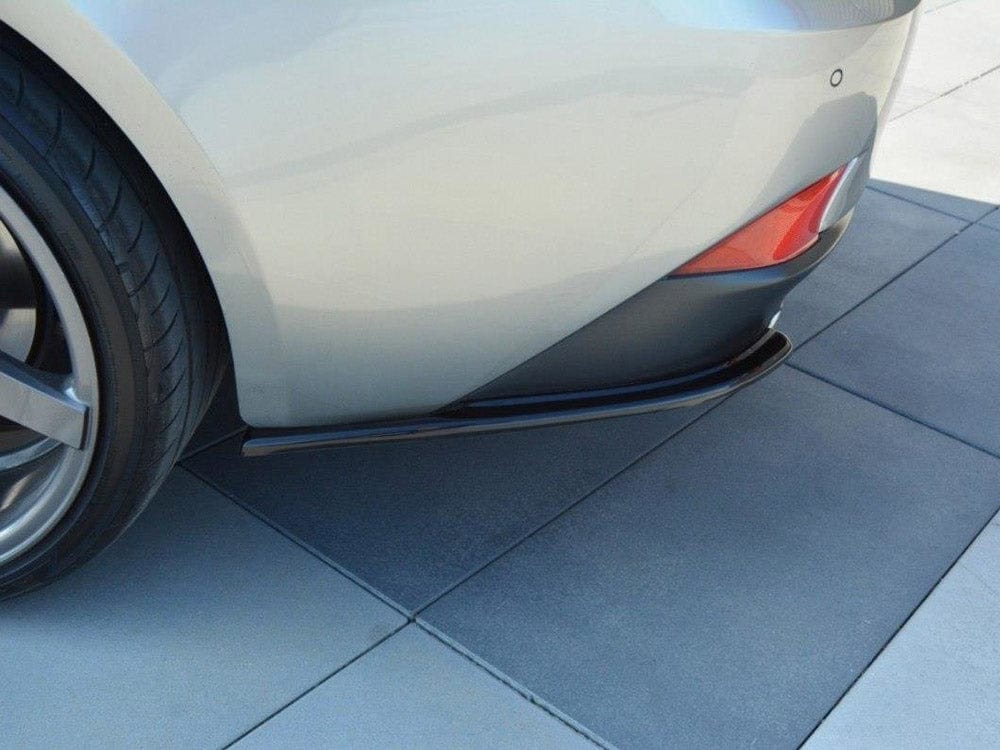 Maxton Design Gloss Black Rear Side Splitters Lexus IS 200T MK3 2013-2016 Maxton Design SR