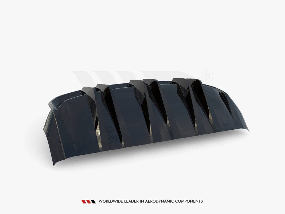 Maxton Design Gloss Black Rear Valance Audi e-Tron GT / RS GT Mk1 Maxton Design SR