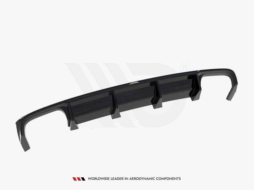 Maxton Design Gloss Black Rear Valance Audi S8 D5 Maxton Design SR