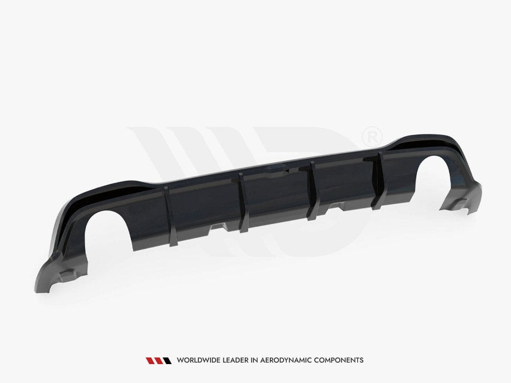 Maxton Design Gloss Black Rear Valance VW Golf 8 GTI Maxton Design SR