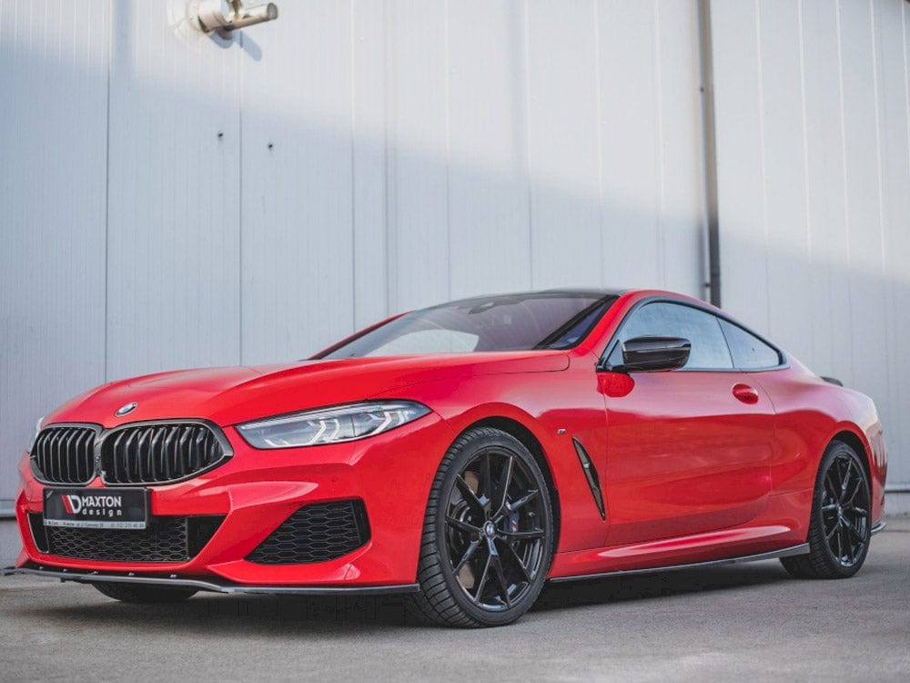 Maxton Design Gloss Black Side Skirts Diffusers Bmw 8 Coupe M-pack G15 2018- Maxton Design SR