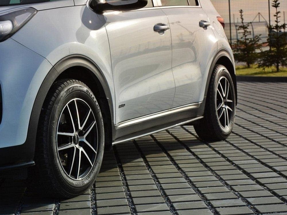 Maxton Design Gloss Black Side Skirts Diffusers KIA Sportage MK4 GT Line 2015-2019 Maxton Design SR