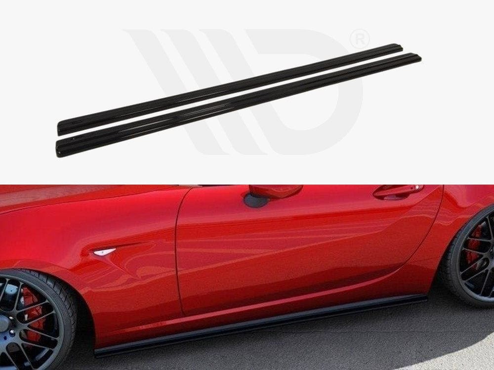 Maxton Design Gloss Black Side Skirts Diffusers Mazda MX-5 IV 2014-2019 Maxton Design SR