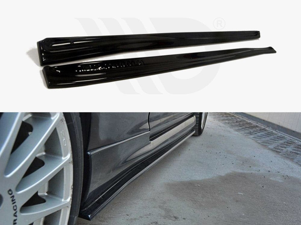 Maxton Design Gloss Black Side Skirts Diffusers Vauxhall/opel Corsa D OPC Maxton Design SR