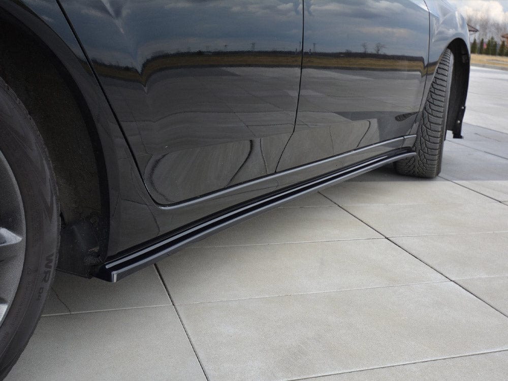 Maxton Design Gloss Black Side Skirts Splitters Honda Accord MK8 (Cu-series) Pre-facelift Sedan 2008-2011 Maxton Design SR