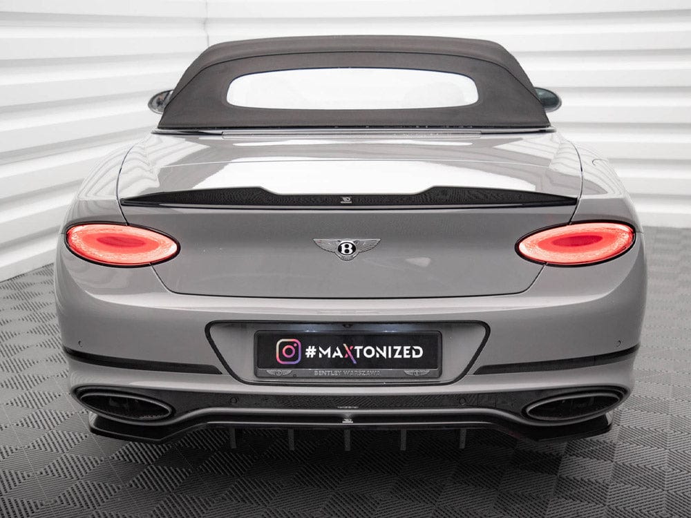 Maxton Design Gloss Black Spoiler CAP Bentley Continental GT Mk3 Maxton Design SR