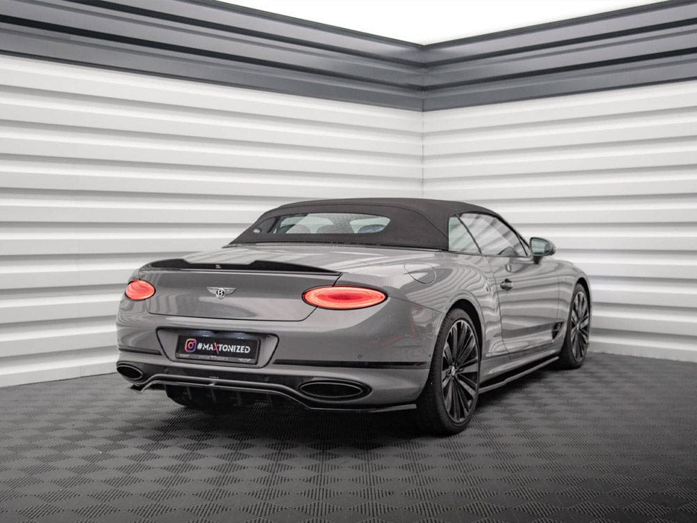 Maxton Design Gloss Black Spoiler CAP Bentley Continental GT Mk3 Maxton Design SR