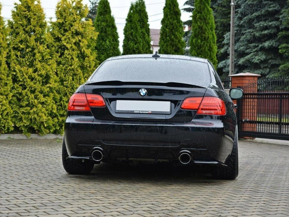 Maxton Design Gloss Black Spoiler CAP Bmw 3 E92 M-sport 2006-2013 Maxton Design SR
