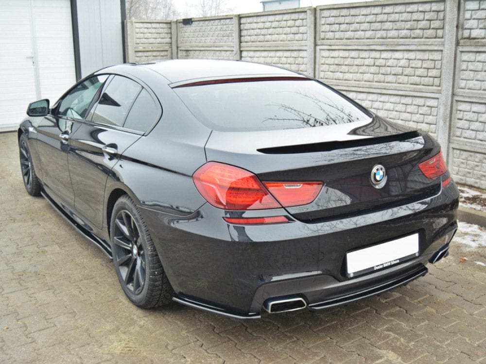 Maxton Design Gloss Black Spoiler CAP BMW 6 Gran Coupe M-Sport Maxton Design SR