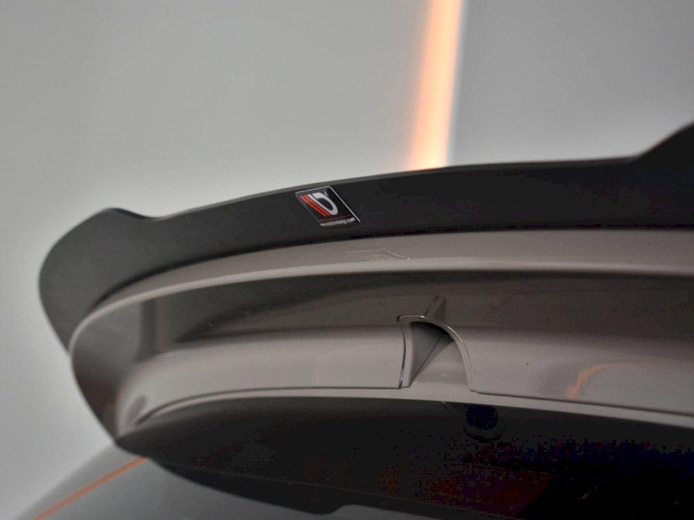 Maxton Design Gloss Black Spoiler CAP Fiat 500 Pre-facelift 2007-2014 Maxton Design SR