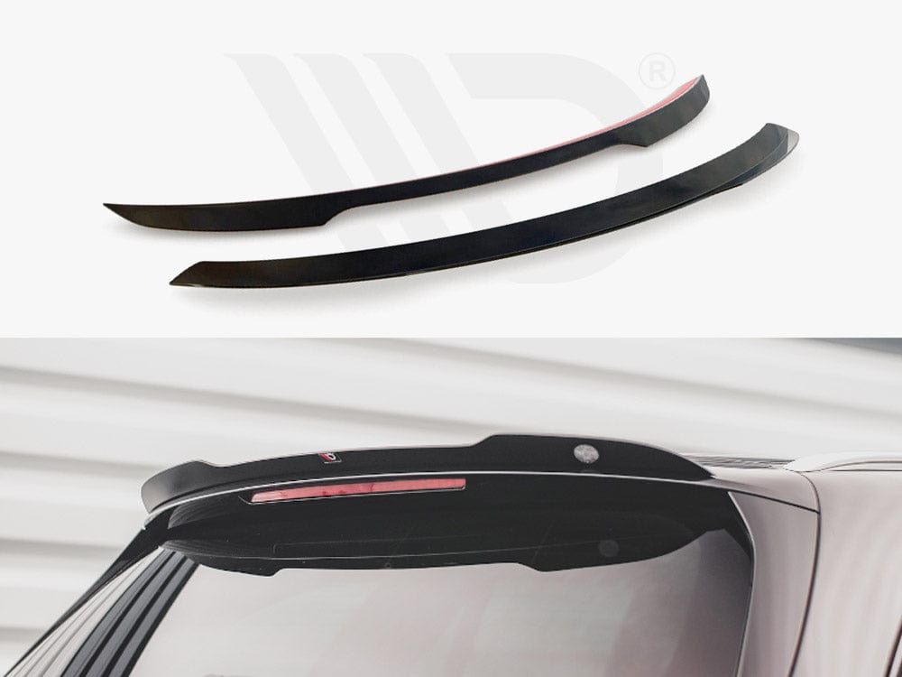 Maxton Design Gloss Black Spoiler CAP Mercedes E Estate W213 2016-2021 Maxton Design SR