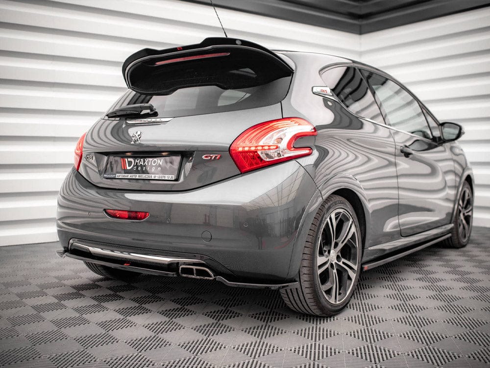 Maxton Design Gloss Black Spoiler CAP Peugeot 208 GTI MK1 Maxton Design SR