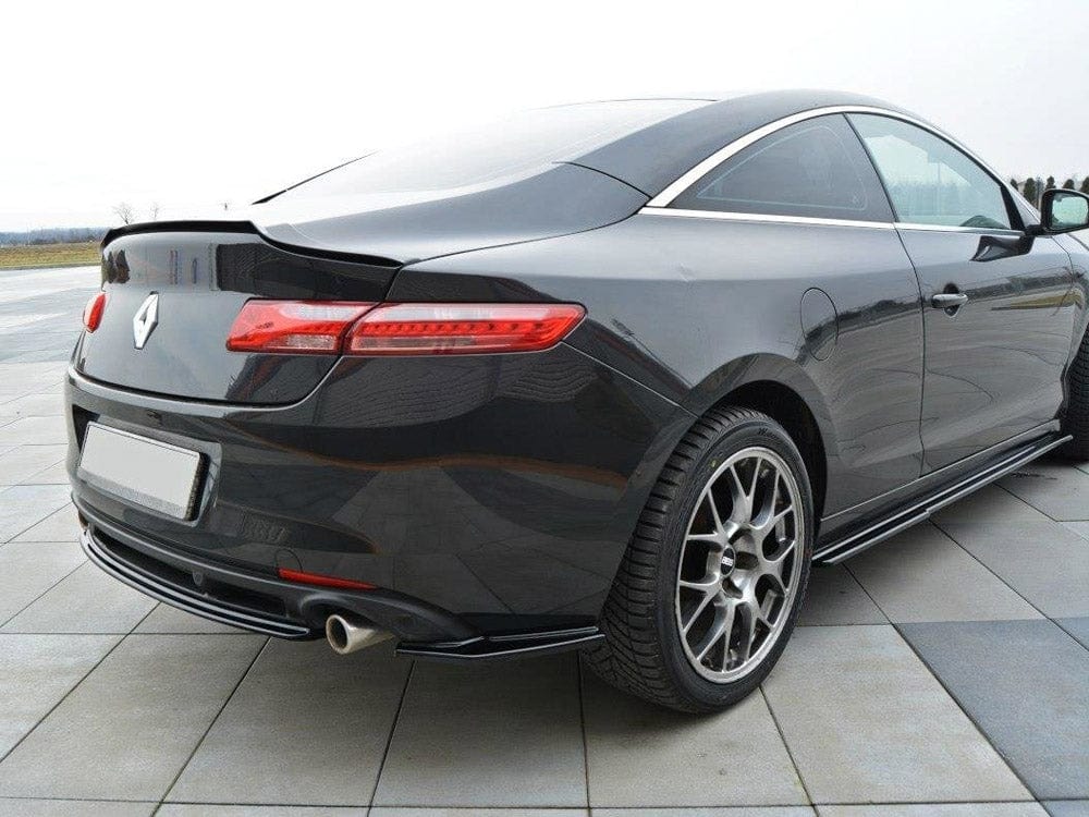 Maxton Design Gloss Black Spoiler CAP Renault Laguna MK 3 Coupe 2008-2015 Maxton Design SR