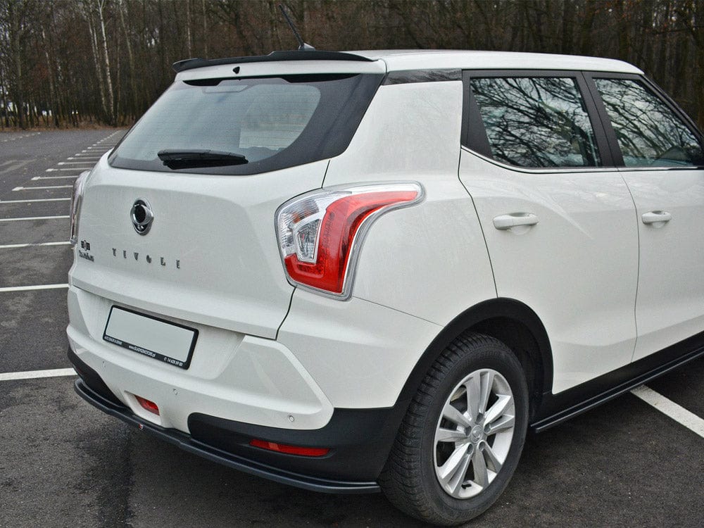 Maxton Design Gloss Black Spoiler CAP Ssangyong Tivoli 2015-2019 Maxton Design SR