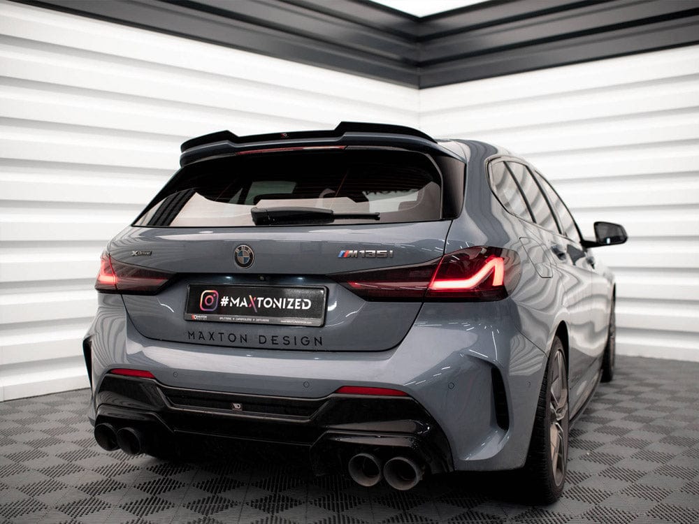 Maxton Design Gloss Black Spoiler CAP V.1 BMW M135i F40 Maxton Design SR