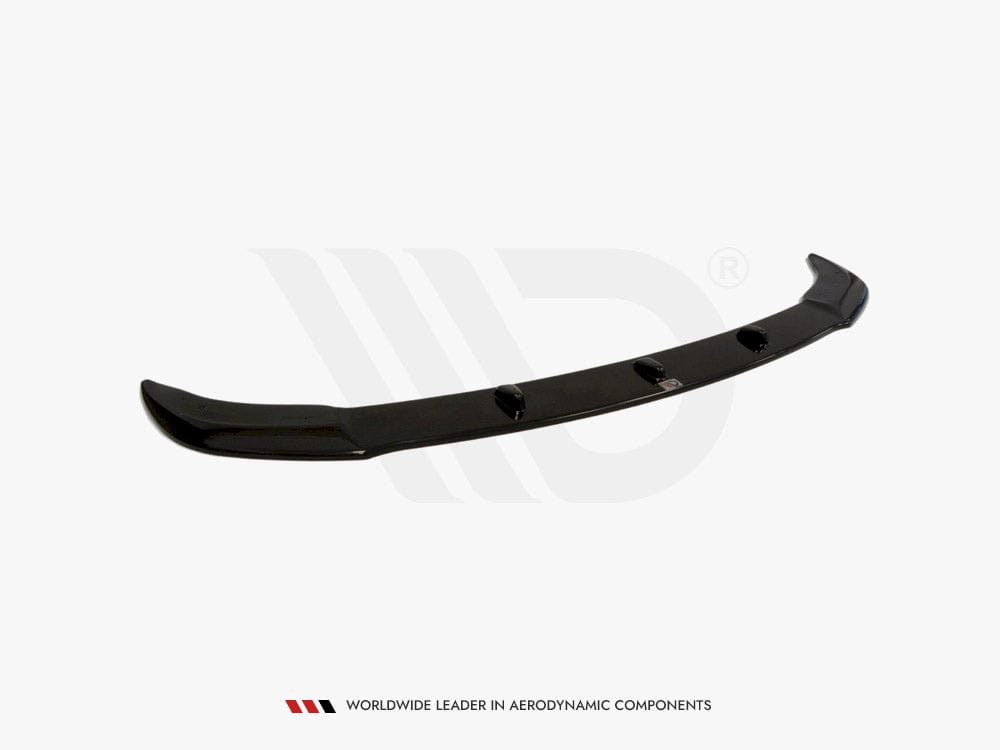 Maxton Design Gloss Black / Yellow Front Splitter Bmw 5 F10/F11 2011-2018 Maxton Design SR