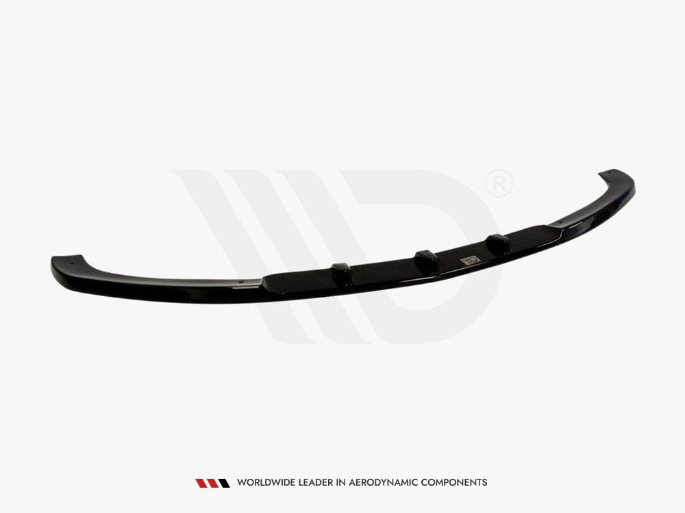 Maxton Design Gloss Black / Yellow Front Splitter Mercedes GLK W204 (For Standard Bumper) Maxton Design SR