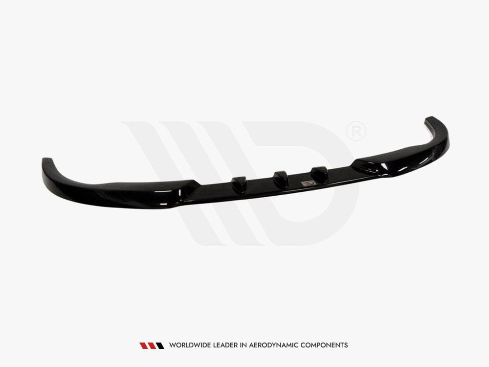 Maxton Design Gloss Black / Yellow Front Splitter Peugeot 206 1999-08 Maxton Design SR