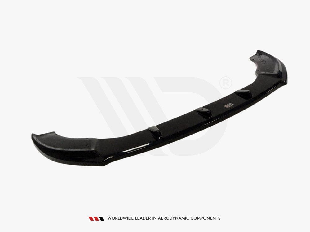 Maxton Design Gloss Black / Yellow Front Splitter Skoda Superb II Facelift Model Maxton Design SR