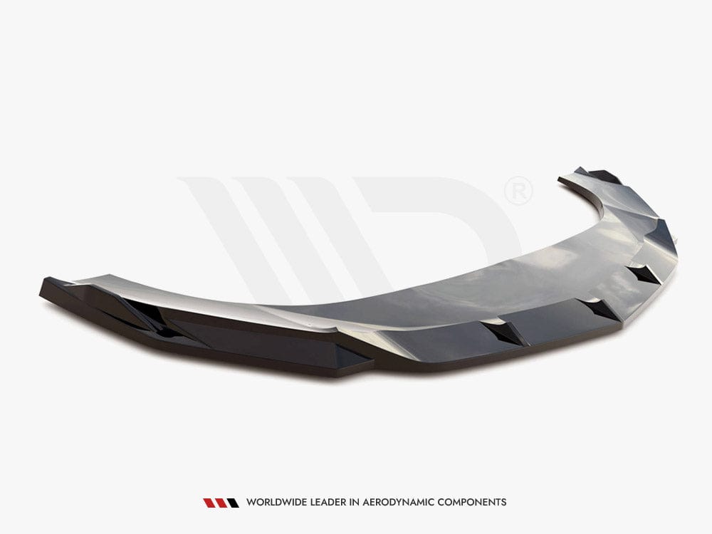 Maxton Design Gloss Black / Yellow Front Splitter V.3 Lamborghini URUS MK1 Maxton Design SR