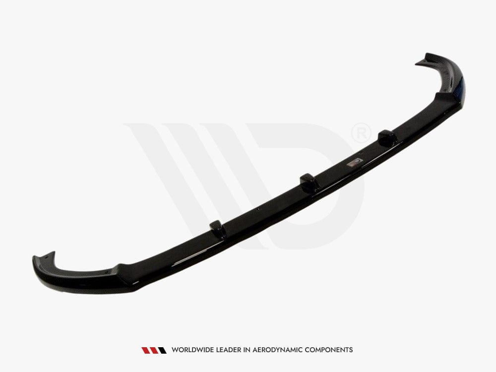 Maxton Design Gloss Black / Yellow Front Splitter VW Golf VII For Sport PACK Maxton Design SR