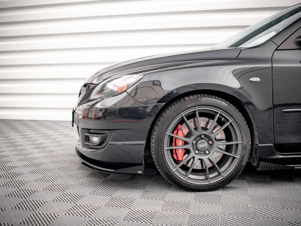 Maxton Design GLOSS FLAPS Front Flaps Mazda 3 MPS Mk1 Maxton Design SR