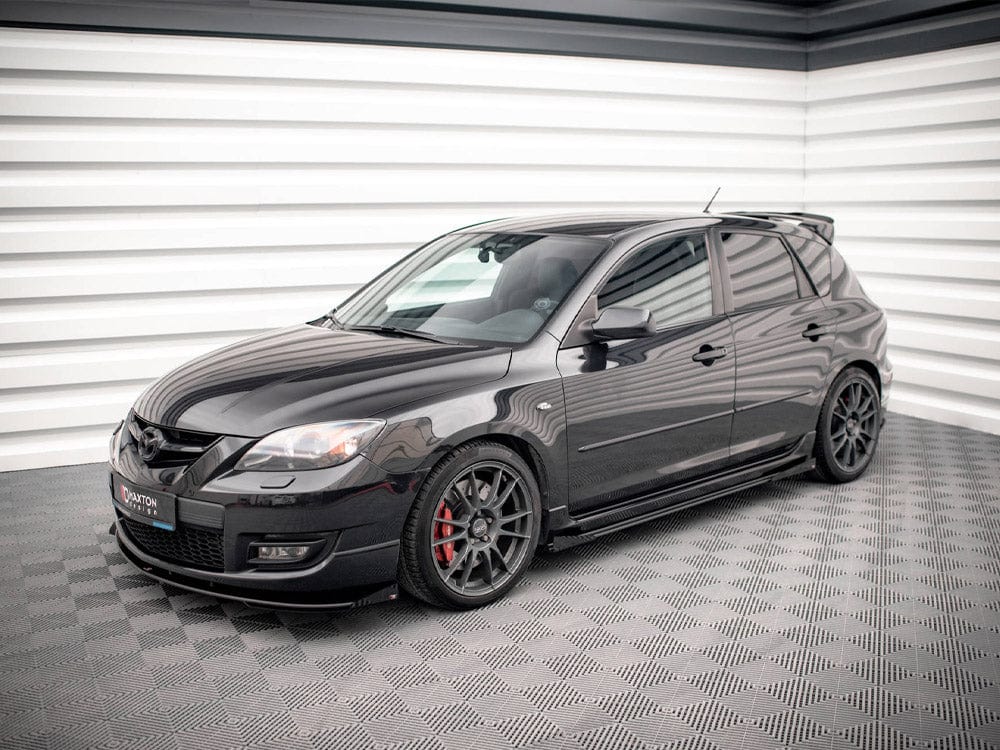 Maxton Design GLOSS FLAPS Front Flaps Mazda 3 MPS Mk1 Maxton Design SR