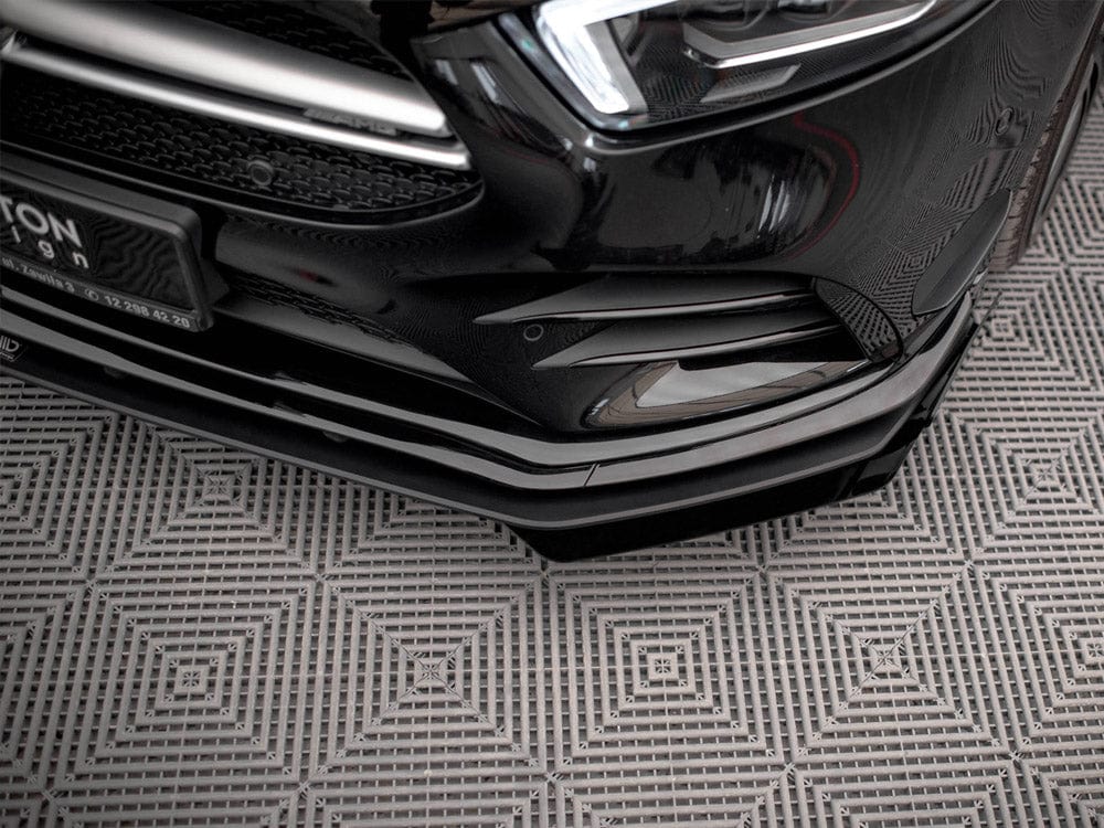 Maxton Design Gloss Flaps Front Flaps Mercedes A35 AMG / AMG-Line Aero Pack W177 Maxton Design SR