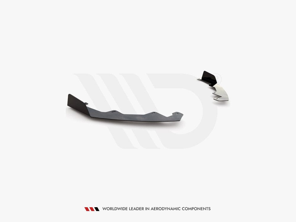 Maxton Design GLOSS FLAPS Front Splitter Flaps Audi RS3 8V Sportback 2015-2016 Maxton Design SR