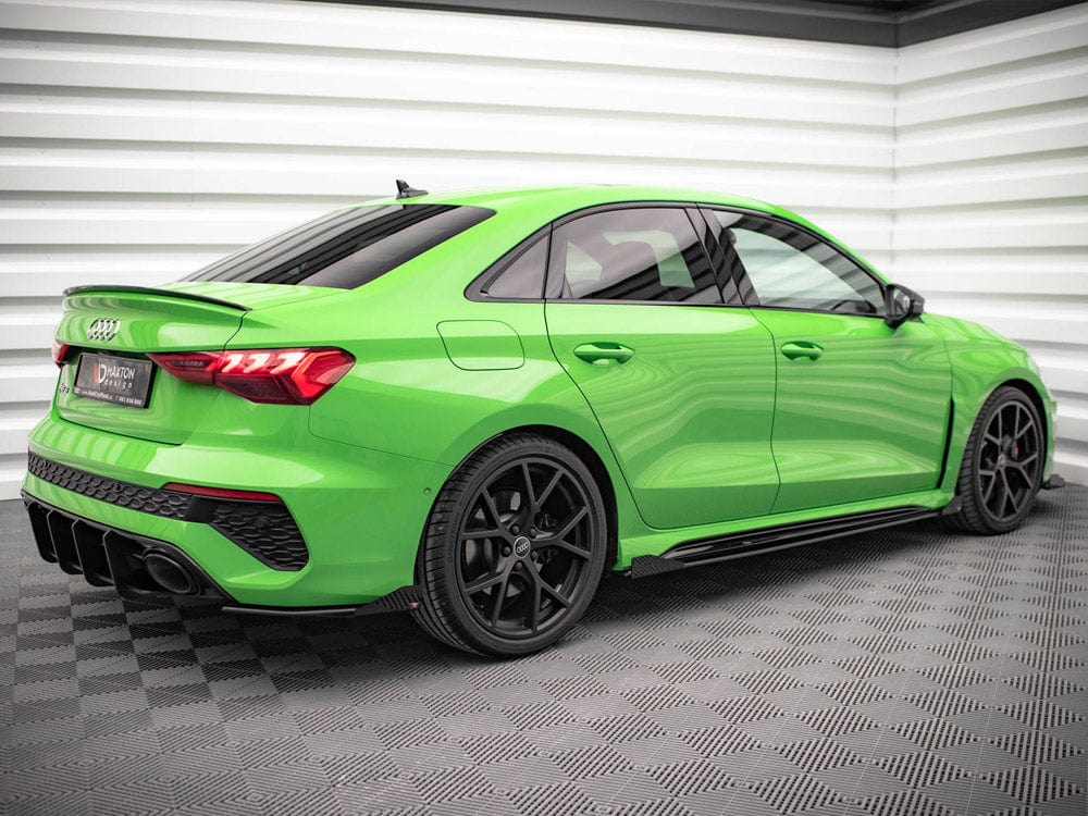 Maxton Design GLOSS FLAPS Rear Side Flaps Audi RS3 Sedan 8Y Maxton Design SR