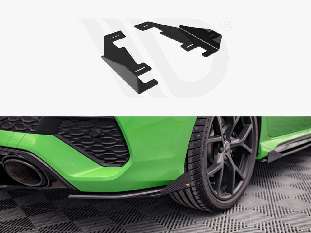 Maxton Design GLOSS FLAPS Rear Side Flaps Audi RS3 Sedan 8Y Maxton Design SR